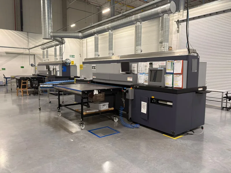 Durst P10-200 HS Plus ploter UV hybryda - produkcyjna — zdjęcie 1
