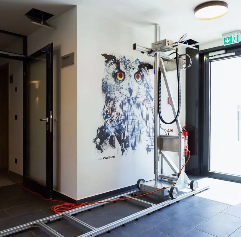 wallPen E2 Vertical Wall Printer, 2023, Only 30 Operating Hours — zdjęcie 1